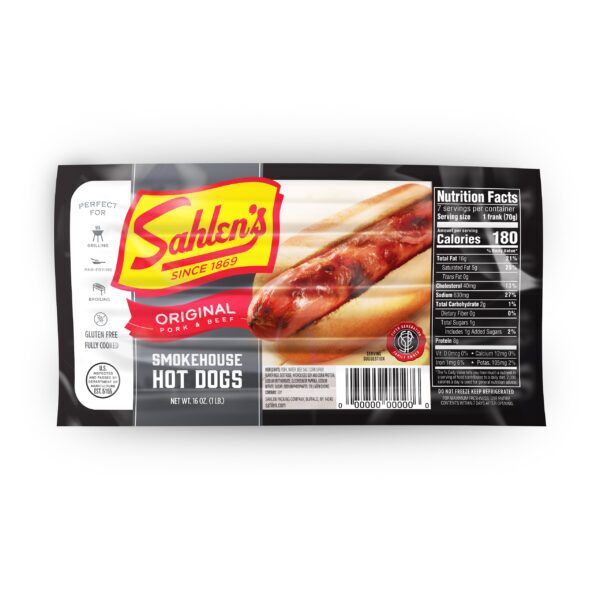 Sahlen Sahlen's - Premium Smokehouse Hot Dogs