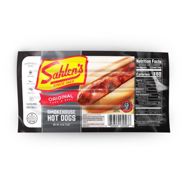 Sahlen Sahlen's - Premium Smokehouse Hot Dogs